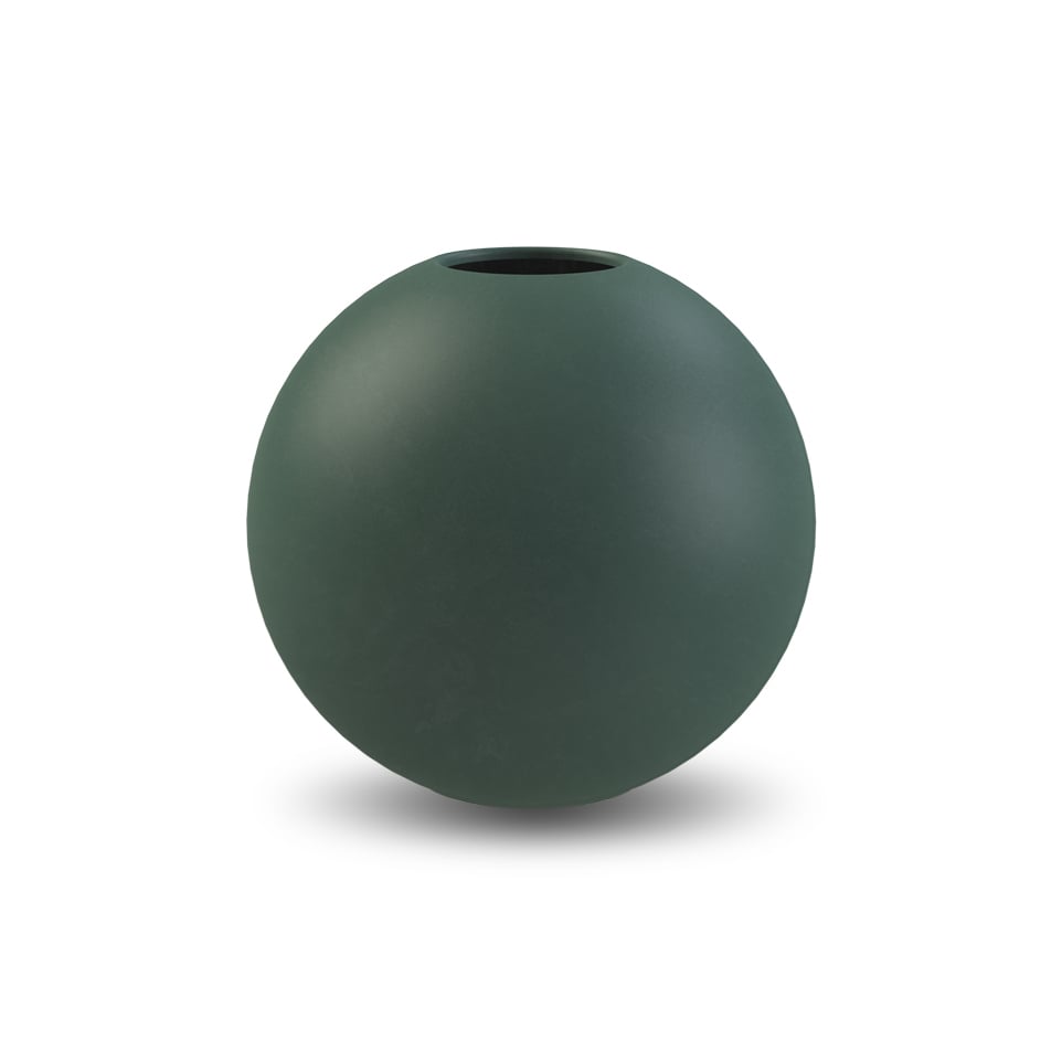 Cooee Design Ball maljakko dark green 10 cm