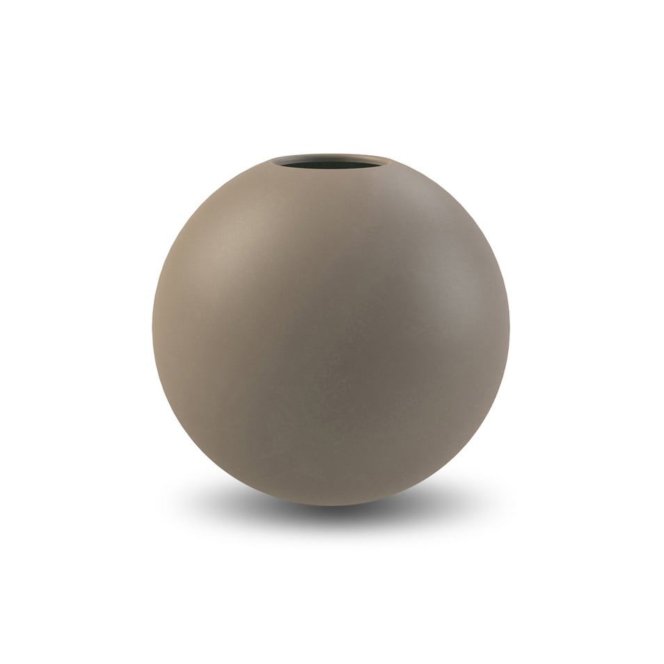 Cooee Design Ball maljakko mud 10 cm