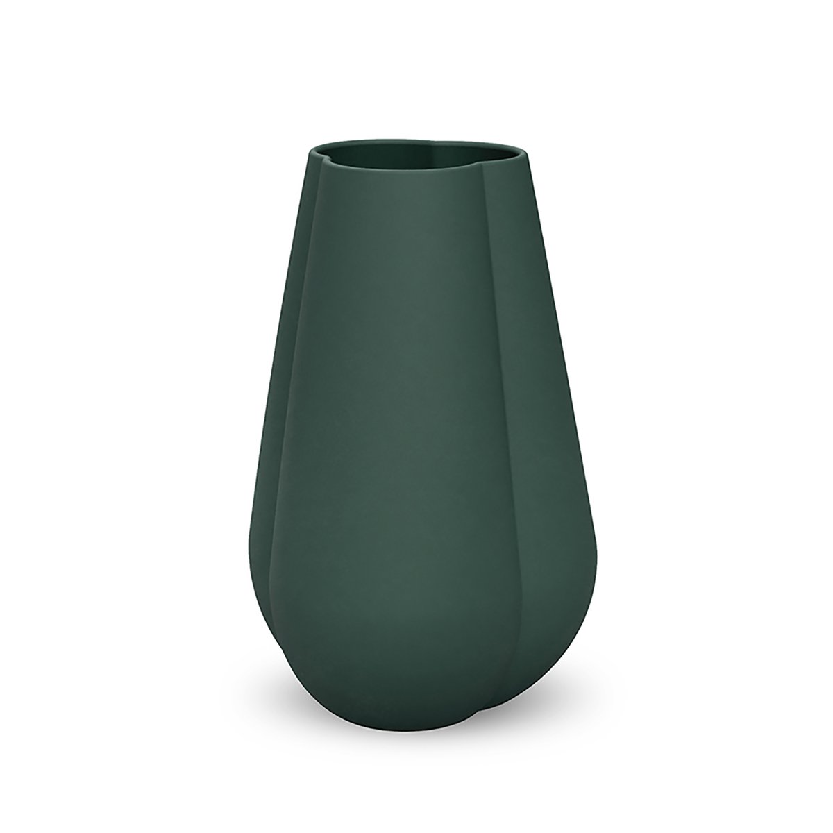 Cooee Design Clover maljakko 11 cm Dark green