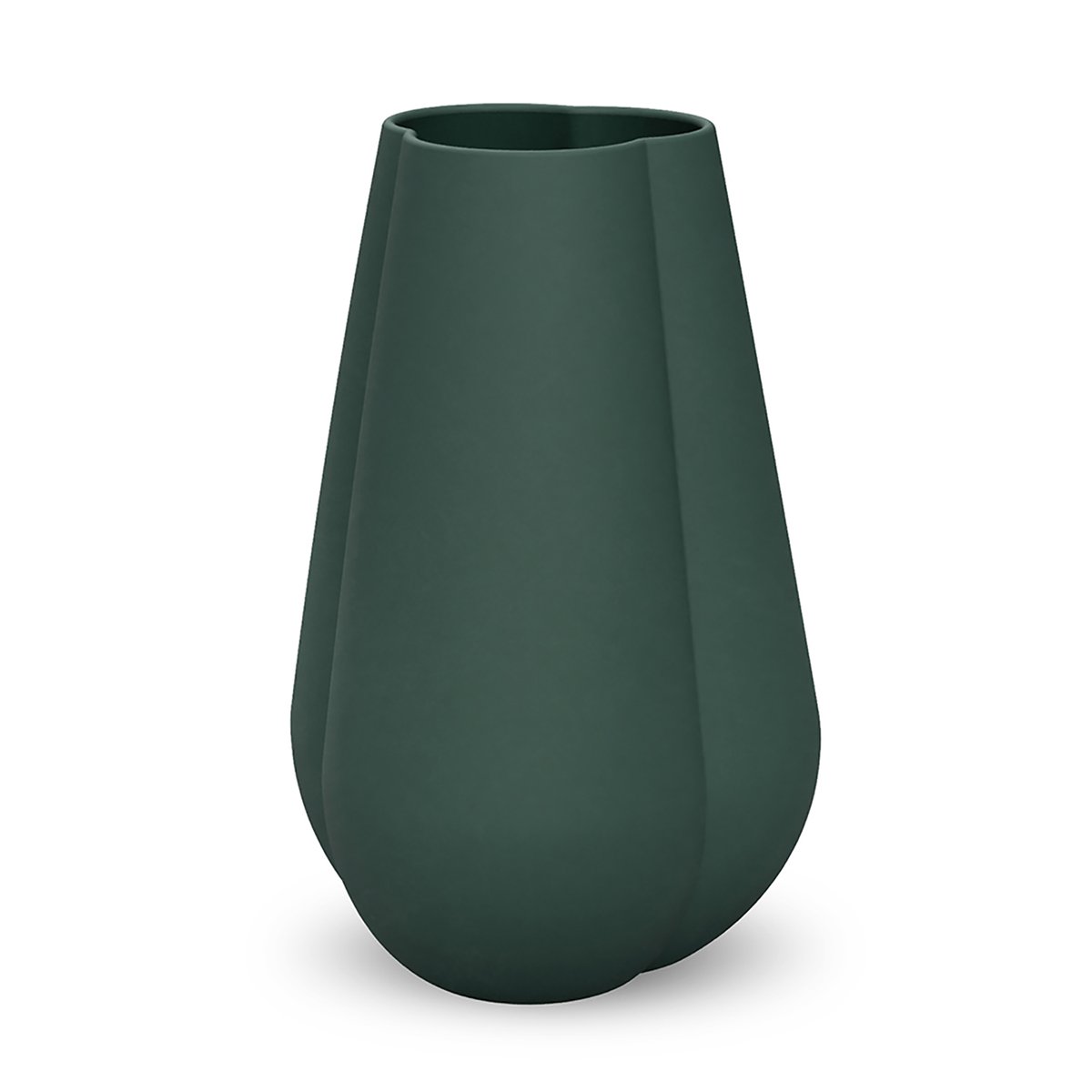 Cooee Design Clover maljakko 18 cm Dark green