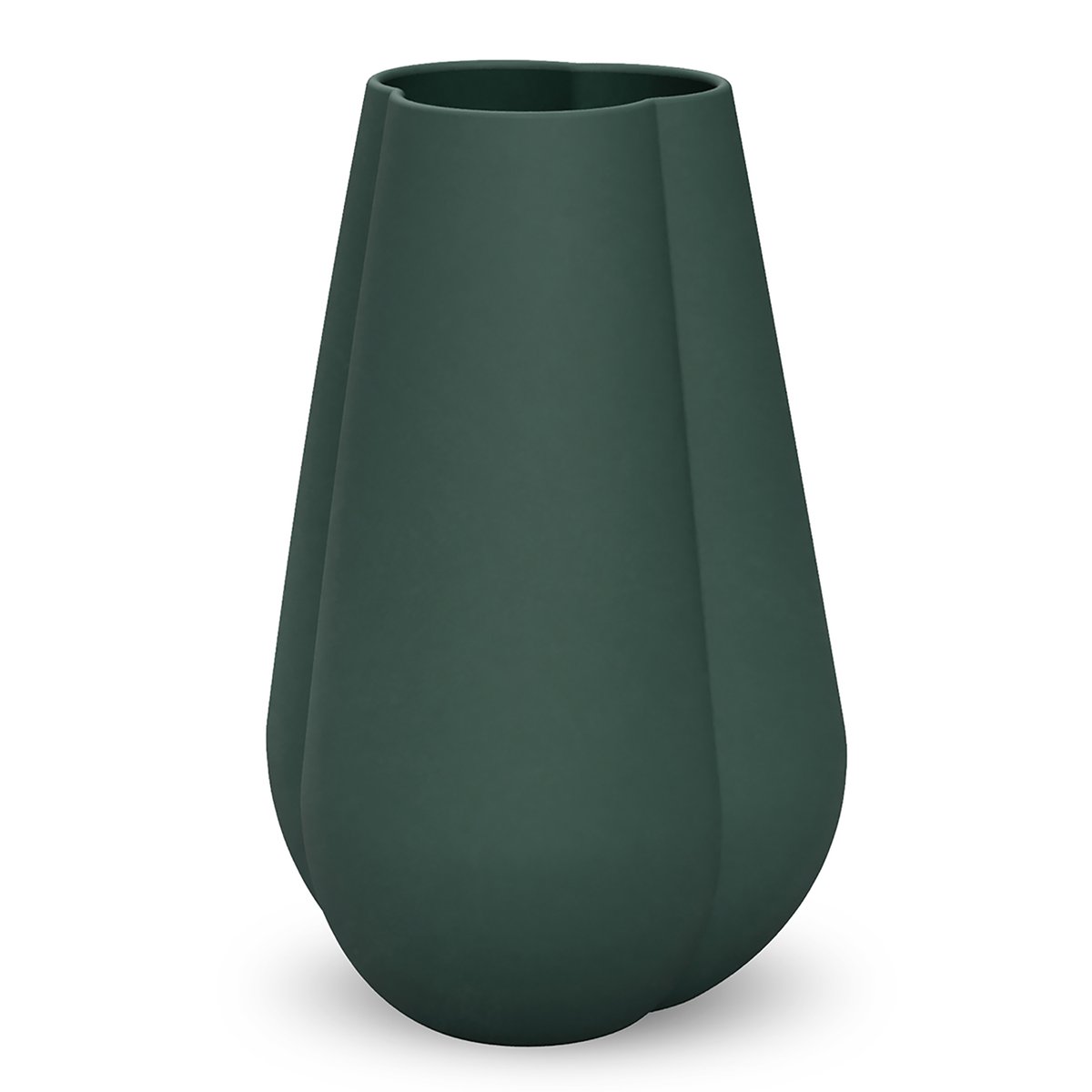 Cooee Design Clover maljakko 25 cm Dark green