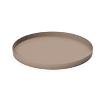 Cooee tarjotin 30 cm, pyöreä - Taupe - Cooee Design