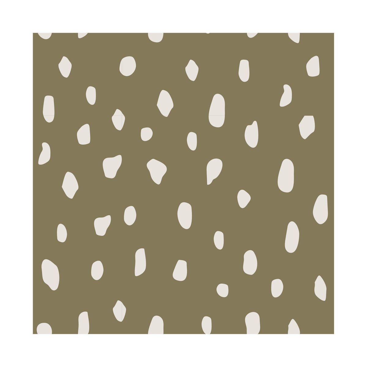 Cooee Design Dots servetti 16×16 cm 20-pack Olive