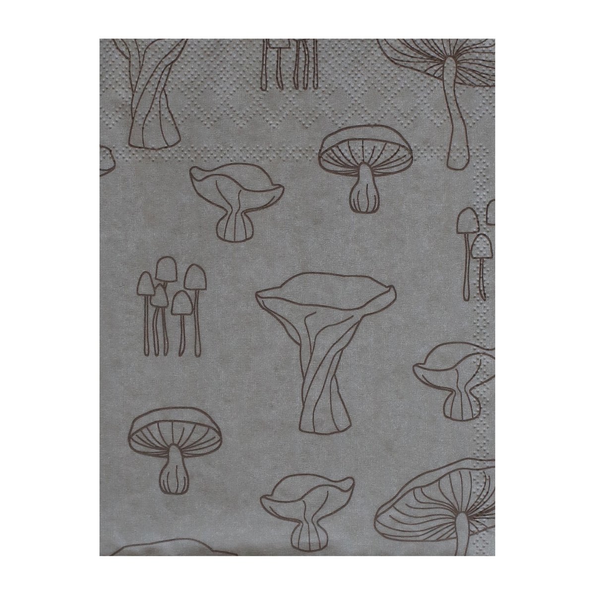 Cooee Design Fungi lautasliina 16 x 16 cm 20-pakkaus Sand-hazelnut