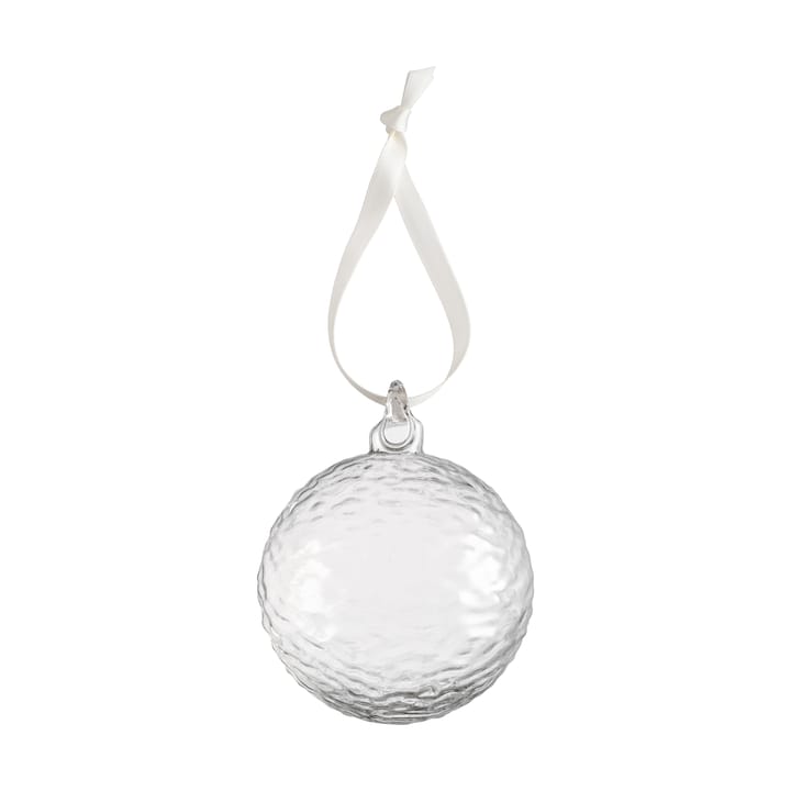 Gry Marble joulupallo Ø8 cm - Clear - Cooee Design