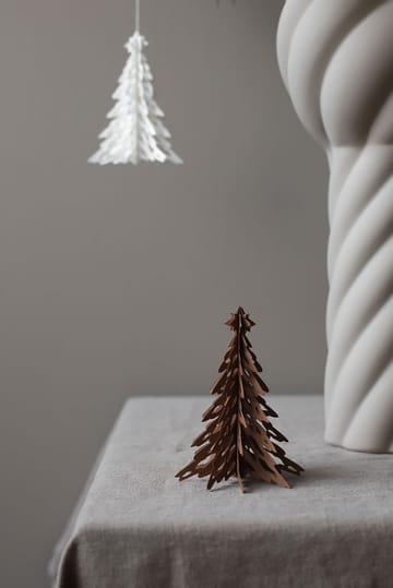 Paper Pinetree koriste ripustettava. 2 kpl - Kahvi - Cooee Design