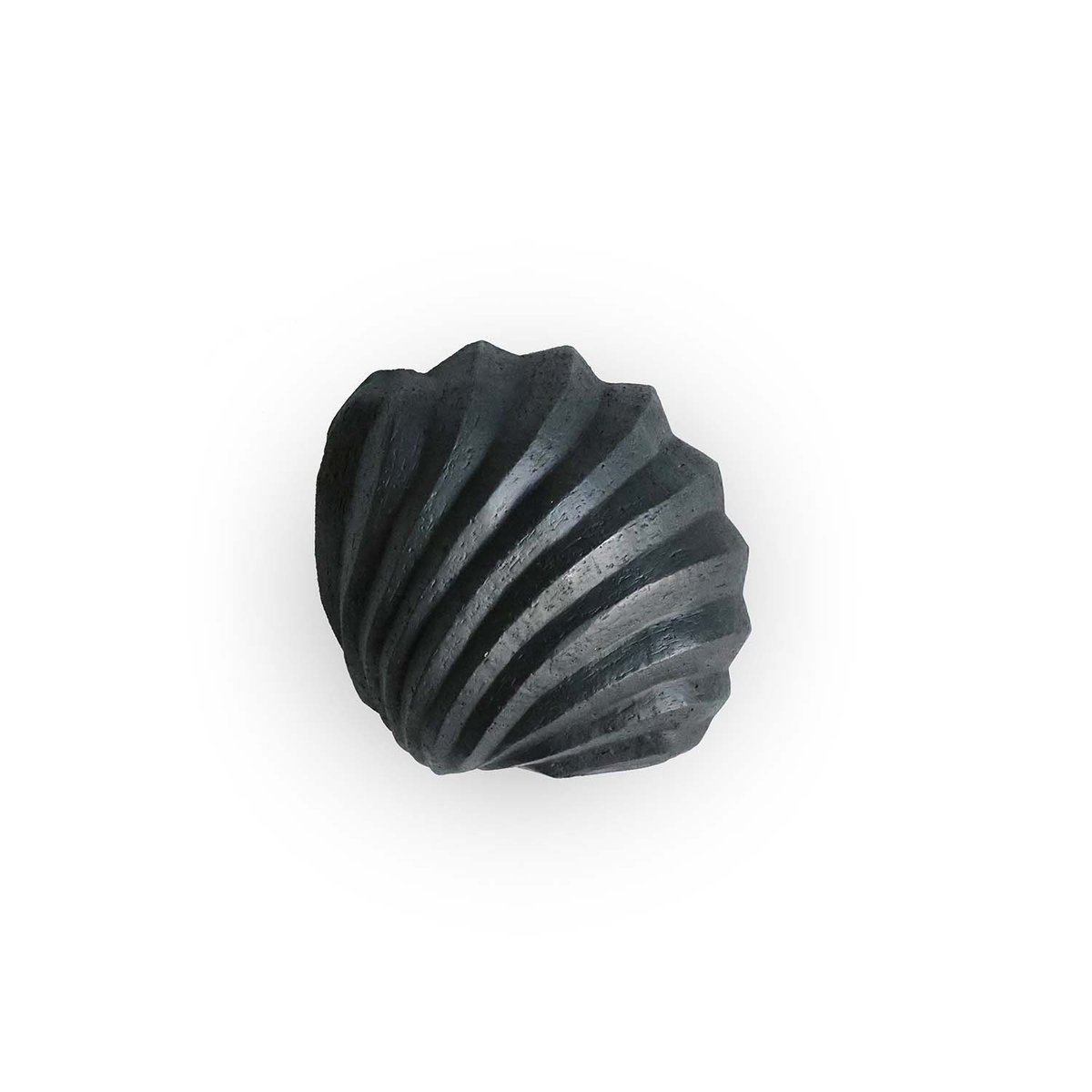 Cooee Design The Clam Shell -veistos 13 cm Coal