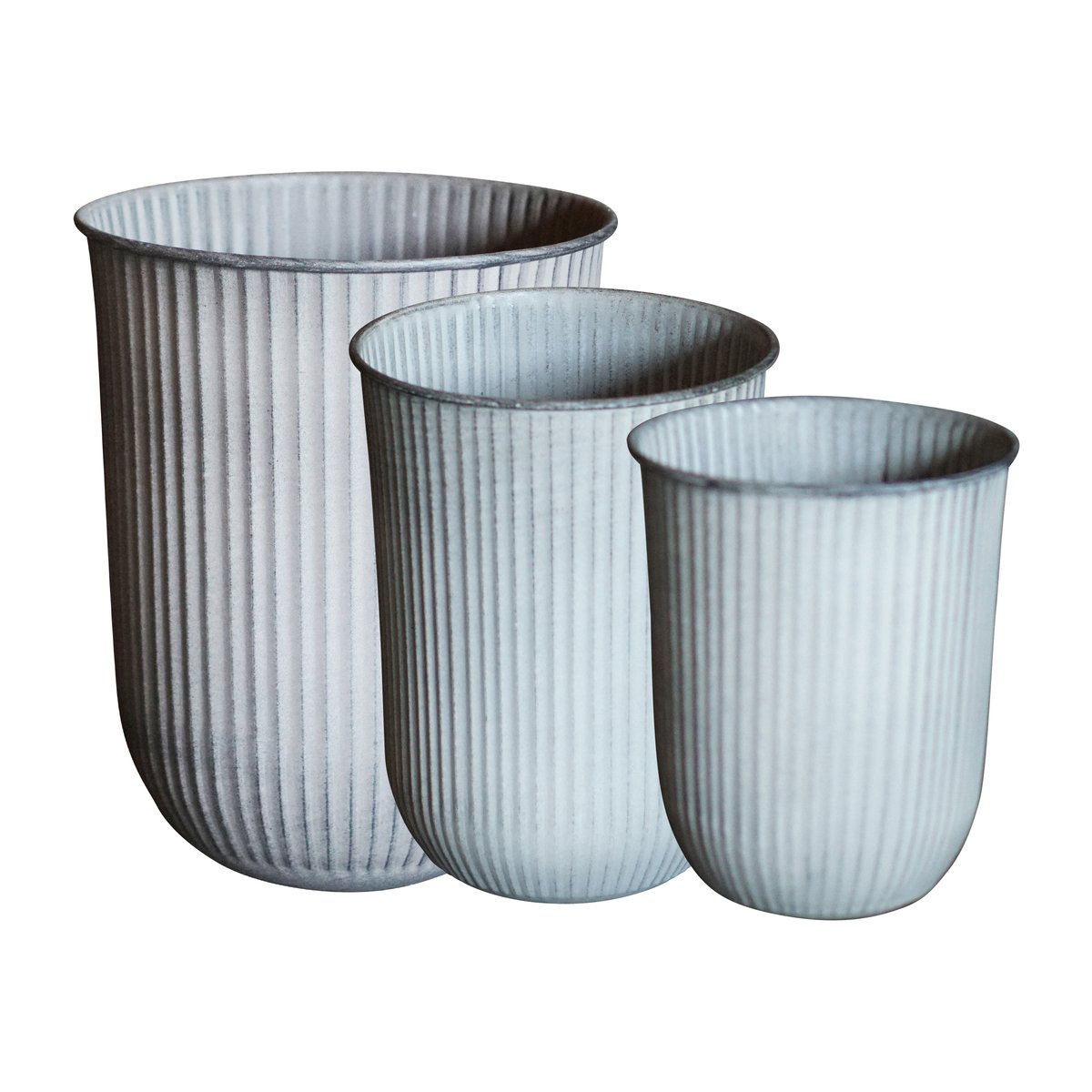 DBKD Out stripe -ruukku 3-pakkaus Light grey