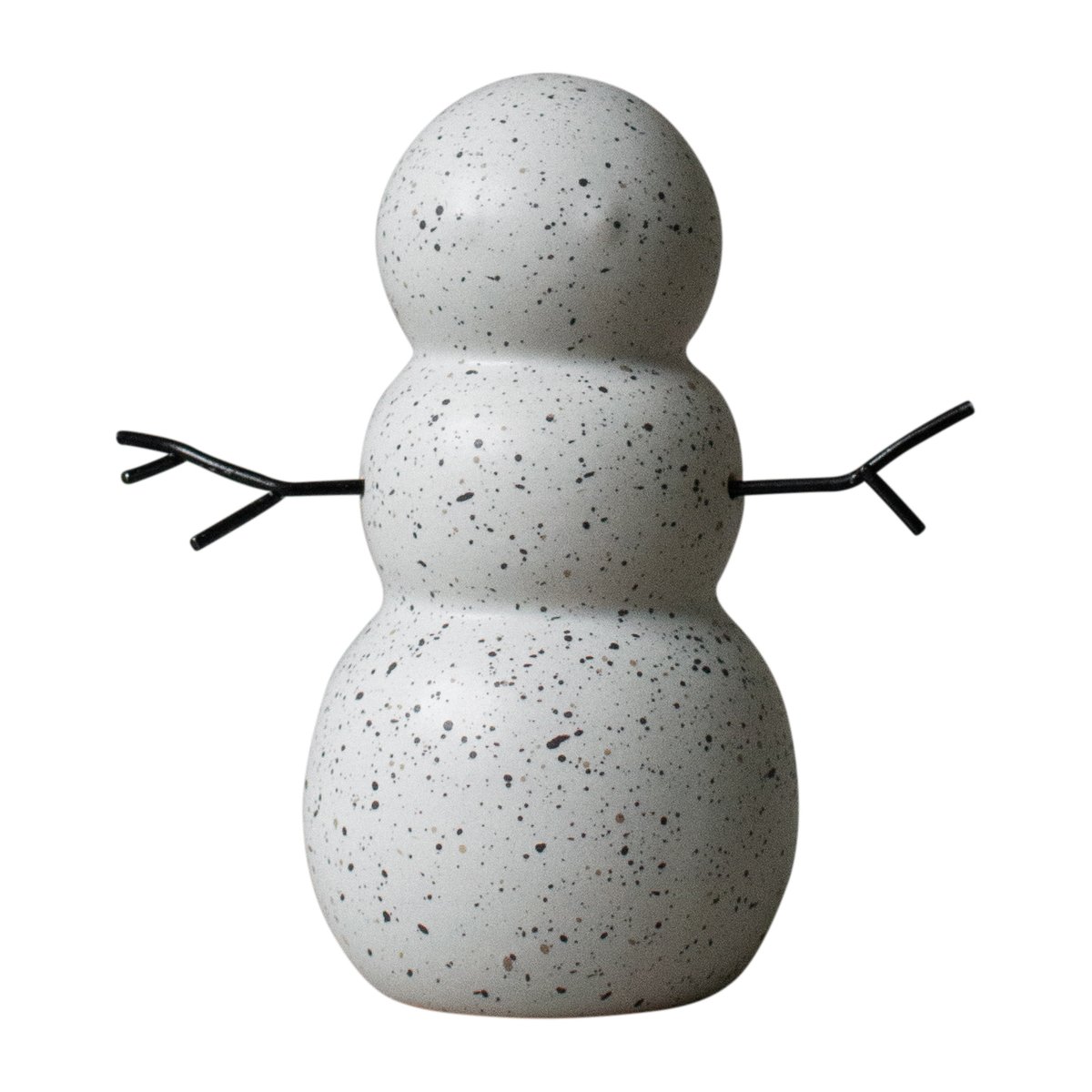 DBKD Snowman julkoriste 11 cm Mole dot