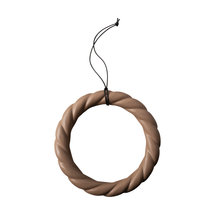 Twine kranssi Ø27 cm - Nougat - DBKD