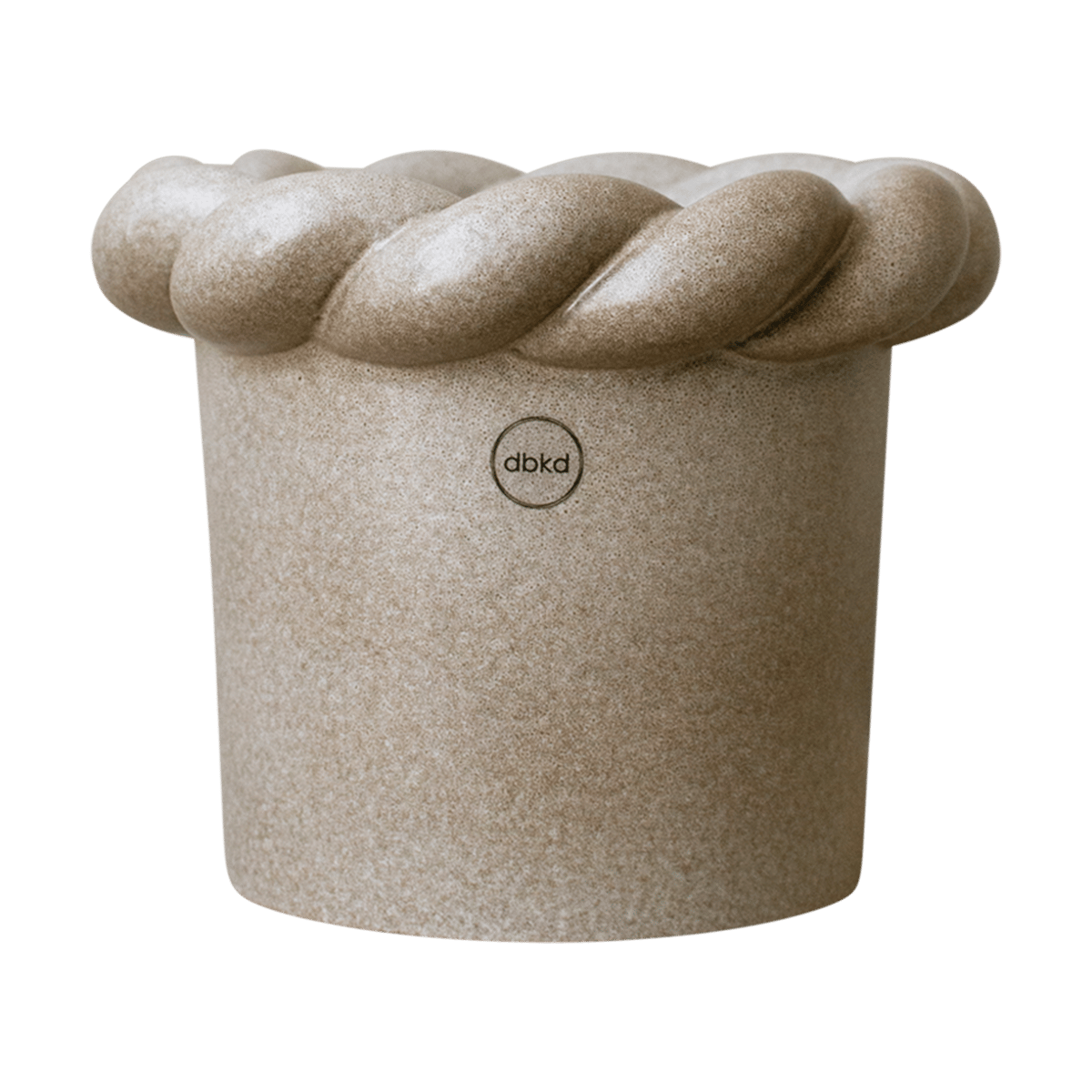 DBKD Twine ruukku Ø 14 cm Beige