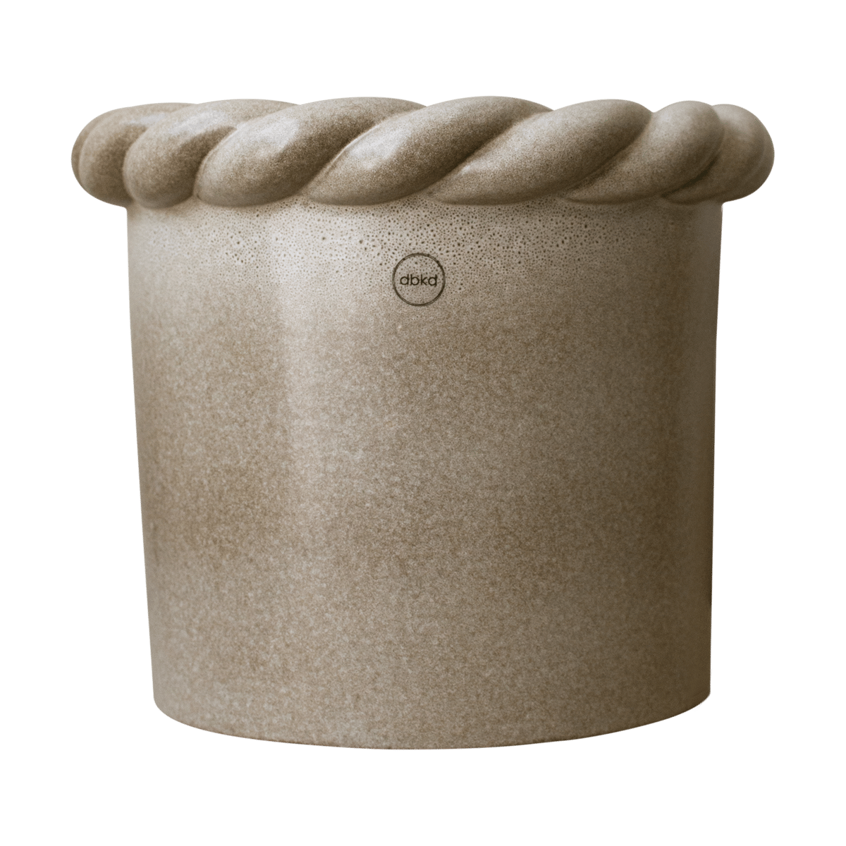 DBKD Twine ruukku Ø 22 cm Beige