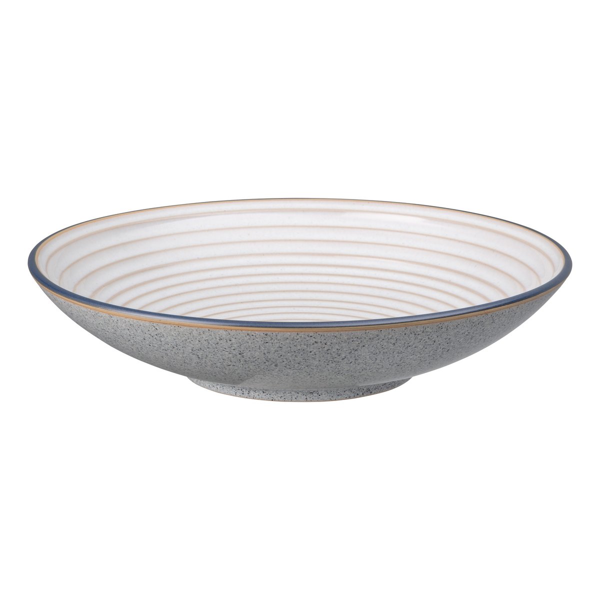 Denby Studio Grey uritettu kulho 31 cm Graniitti