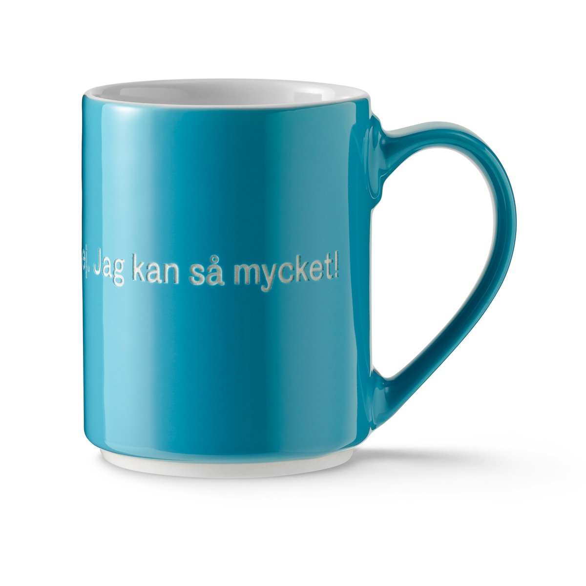 Design House Stockholm Astrid Lindgren mugg det är konstigt med mig… Ruotsinkielinen teksti