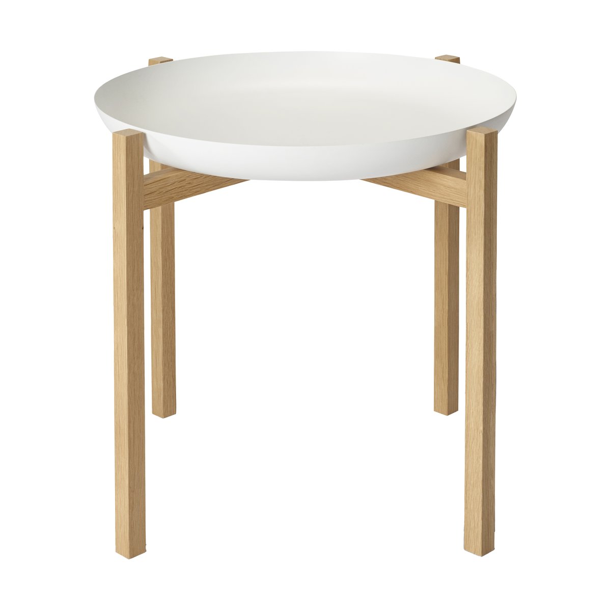 Design House Stockholm Tablo Table Set sivupöytä High white