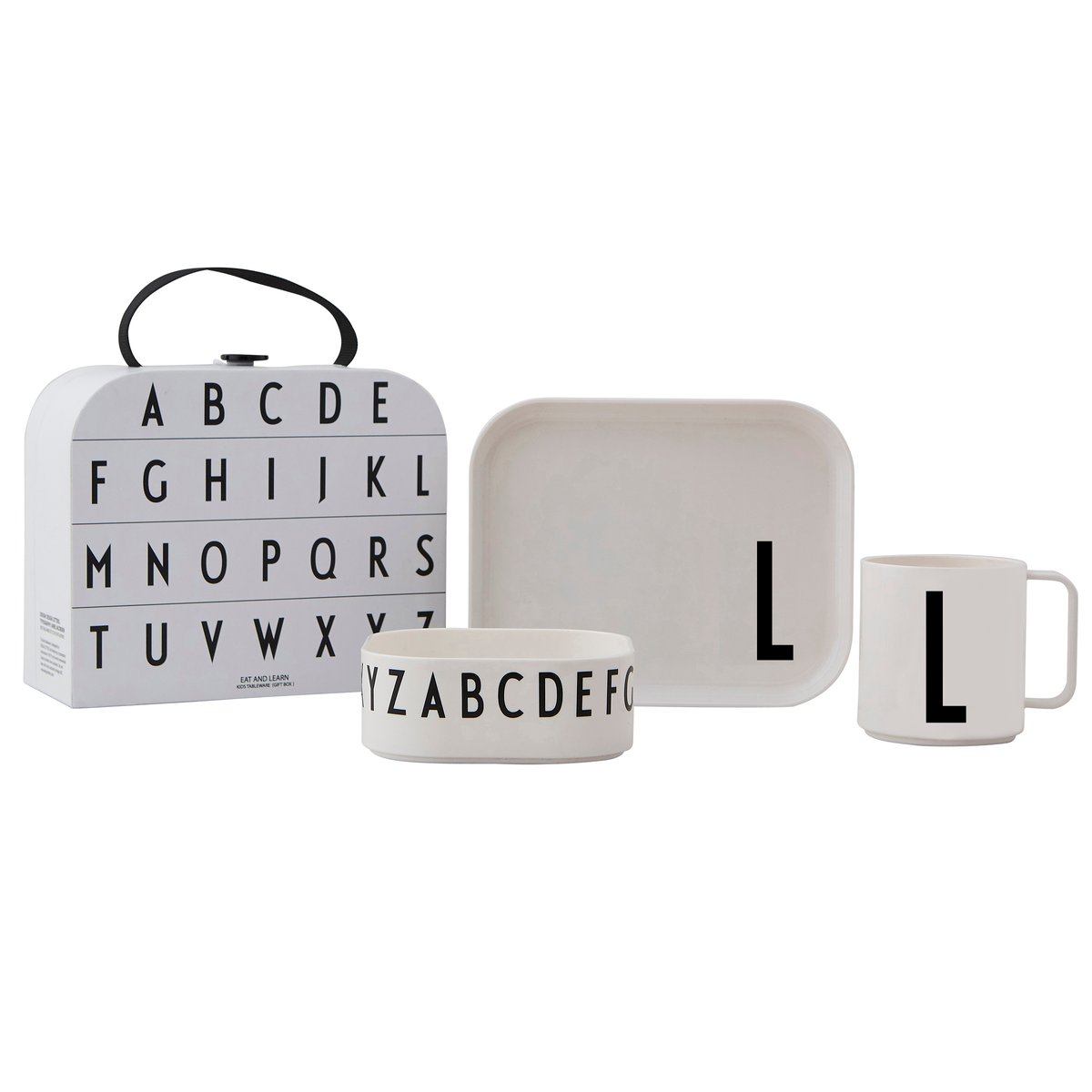 Design Letters Design Letters lasten tarjoilusetti L