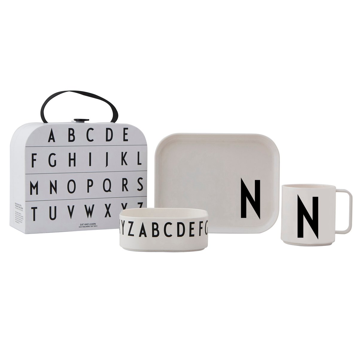 Design Letters Design Letters lasten tarjoilusetti N