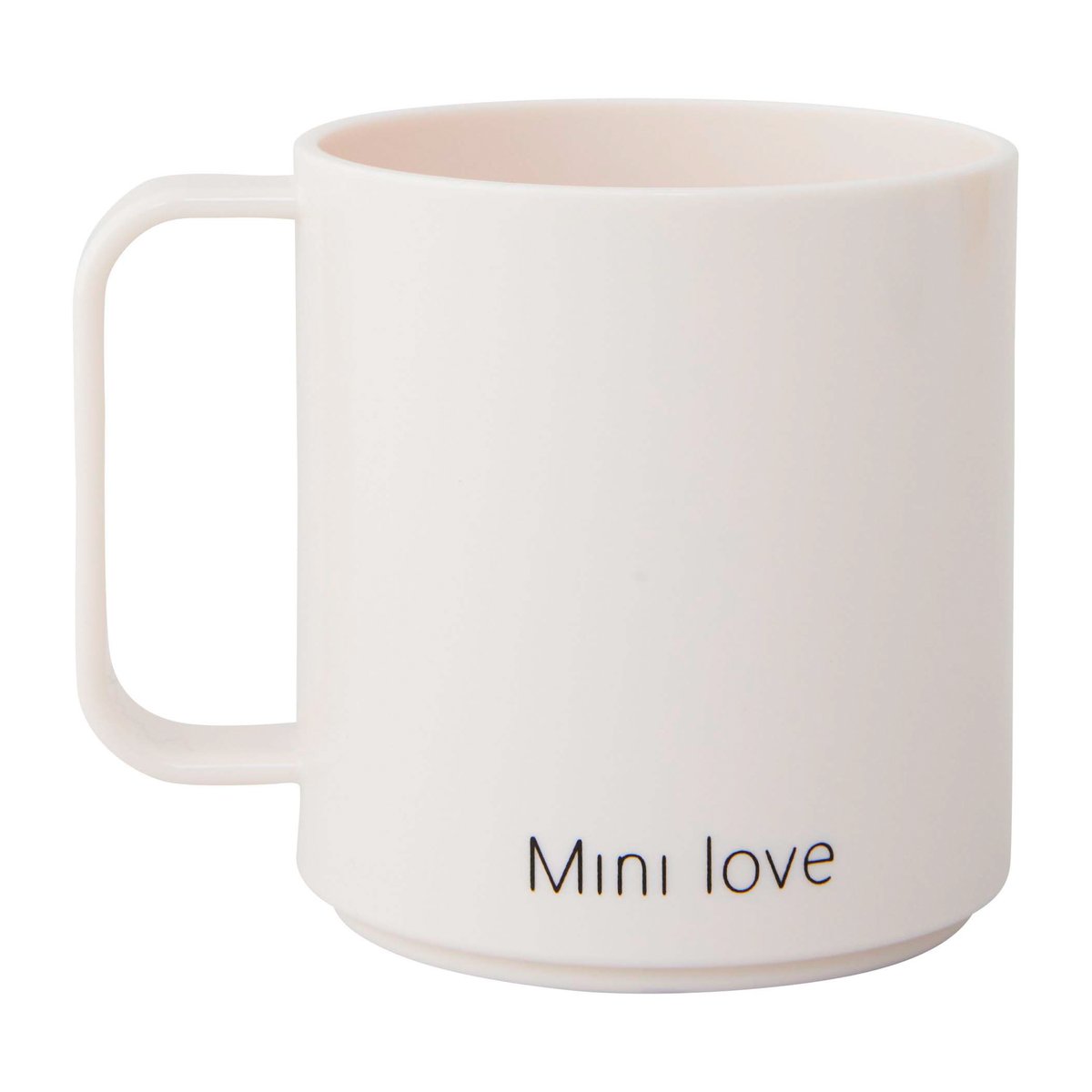 Design Letters Design Letters Mini Love kahvallinen kuppi White