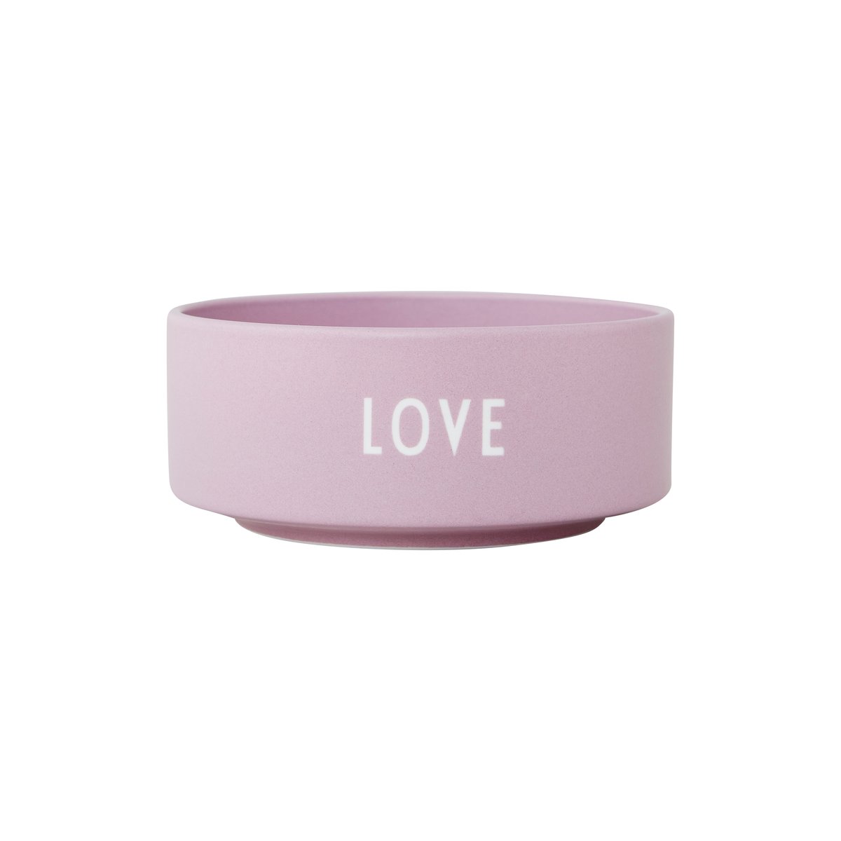 Design Letters Design Letters snack-kulho Ø12 cm Love-lavender