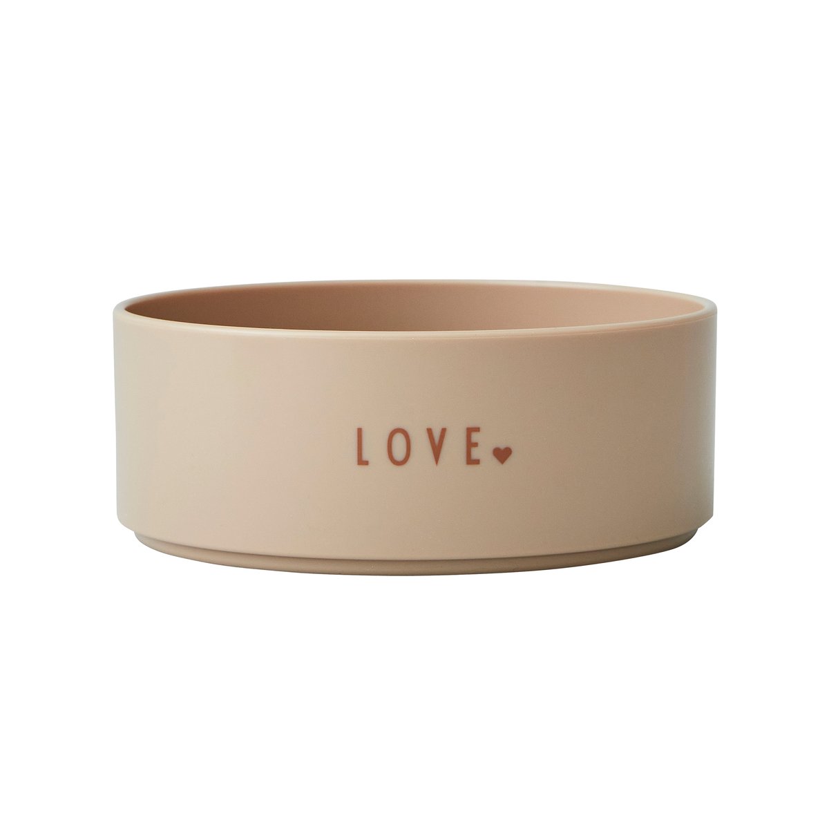 Design Letters Design Letters suosikkikulho mini Love (beige)