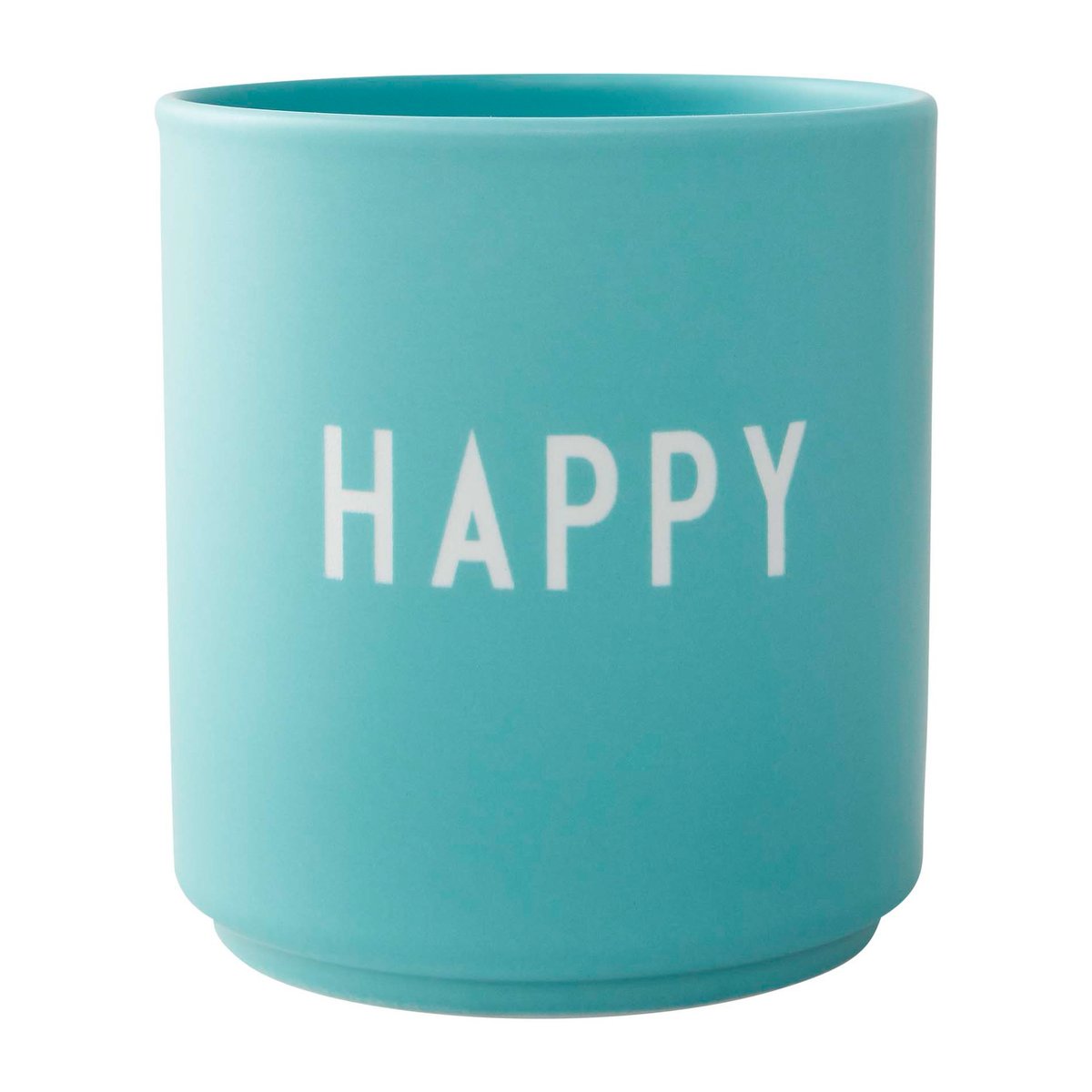 Design Letters Design Letters suosikkikuppi 25 cl Happy-aqua