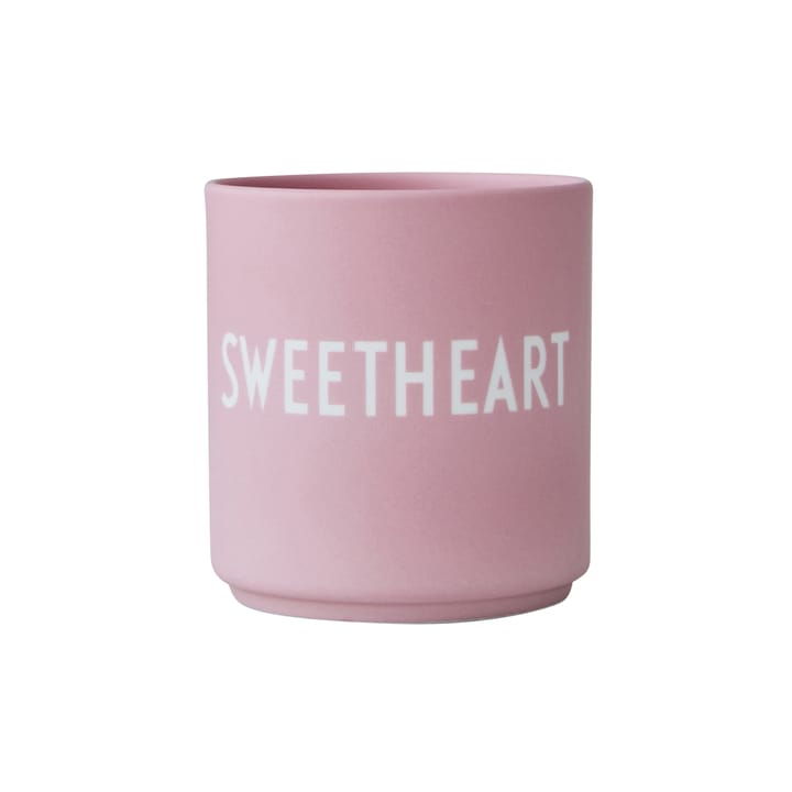 Design Letters suosikkikuppi 25 cl - Sweetheart-pink - Design Letters