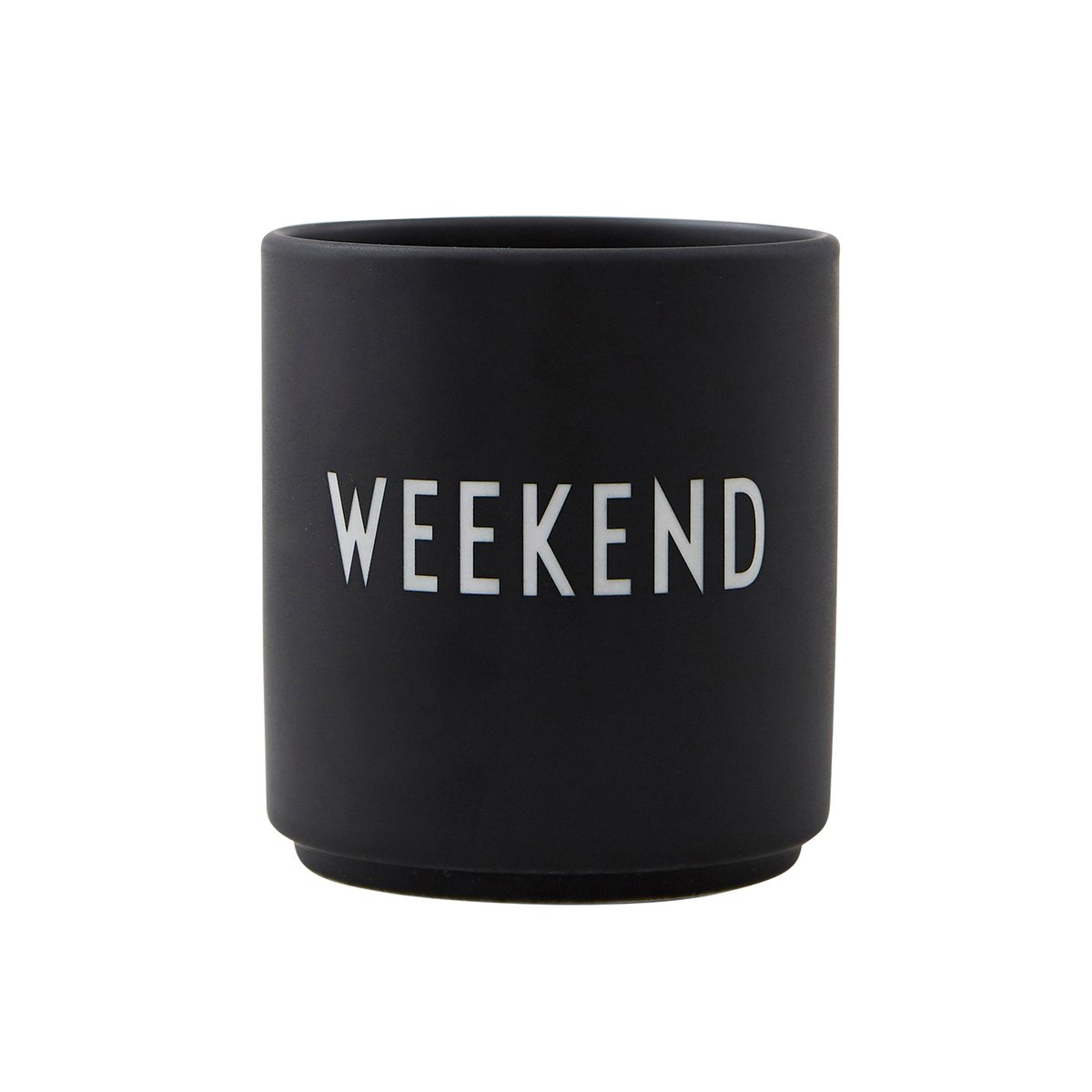 Design Letters Design Letters suosikkikuppi 25 cl Weekend-black