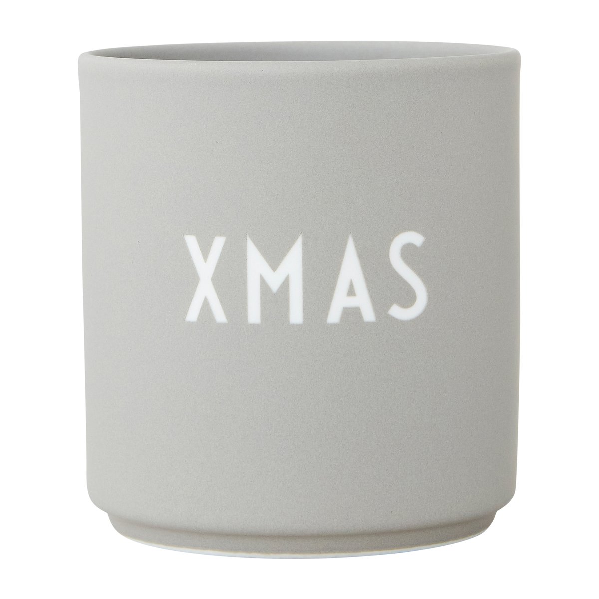 Design Letters Design Letters suosikkikuppi 25 cl Xmas-cool grey