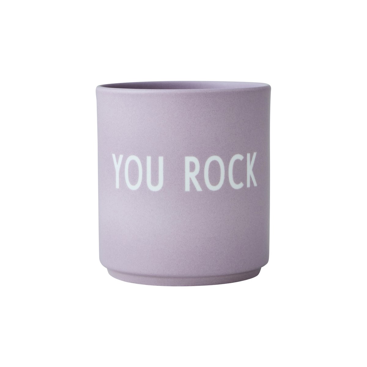 Design Letters Design Letters suosikkikuppi 25 cl You rock (laventeli)