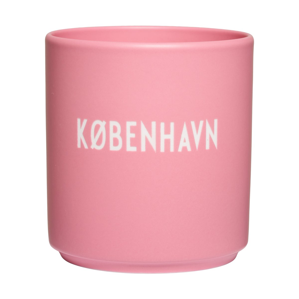 Design Letters Design Letters suosikkikuppi Danish Words 25 cl København-pink