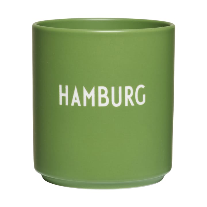 Design Letters suosikkikuppi German Collection 25 cl - Hamburg-green - Design Letters