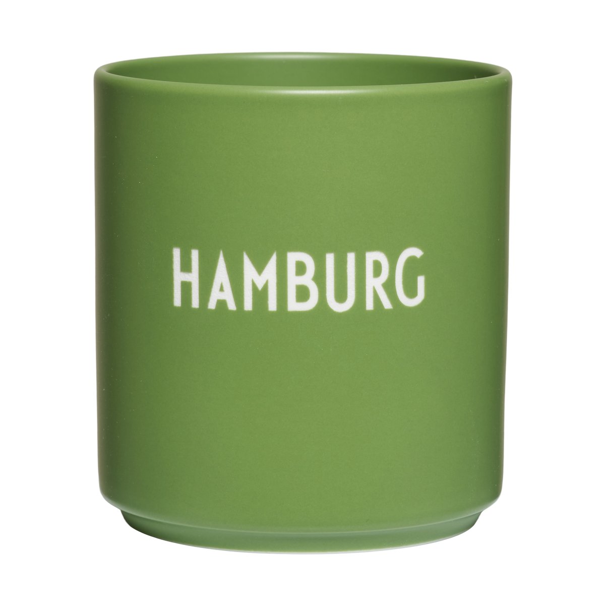 Design Letters Design Letters suosikkikuppi German Collection 25 cl Hamburg-green