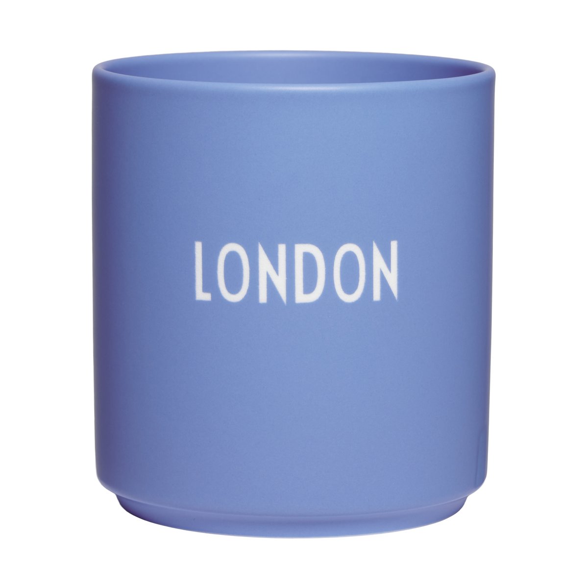 Design Letters Design Letters suosikkikuppi International 25 cl London-blue