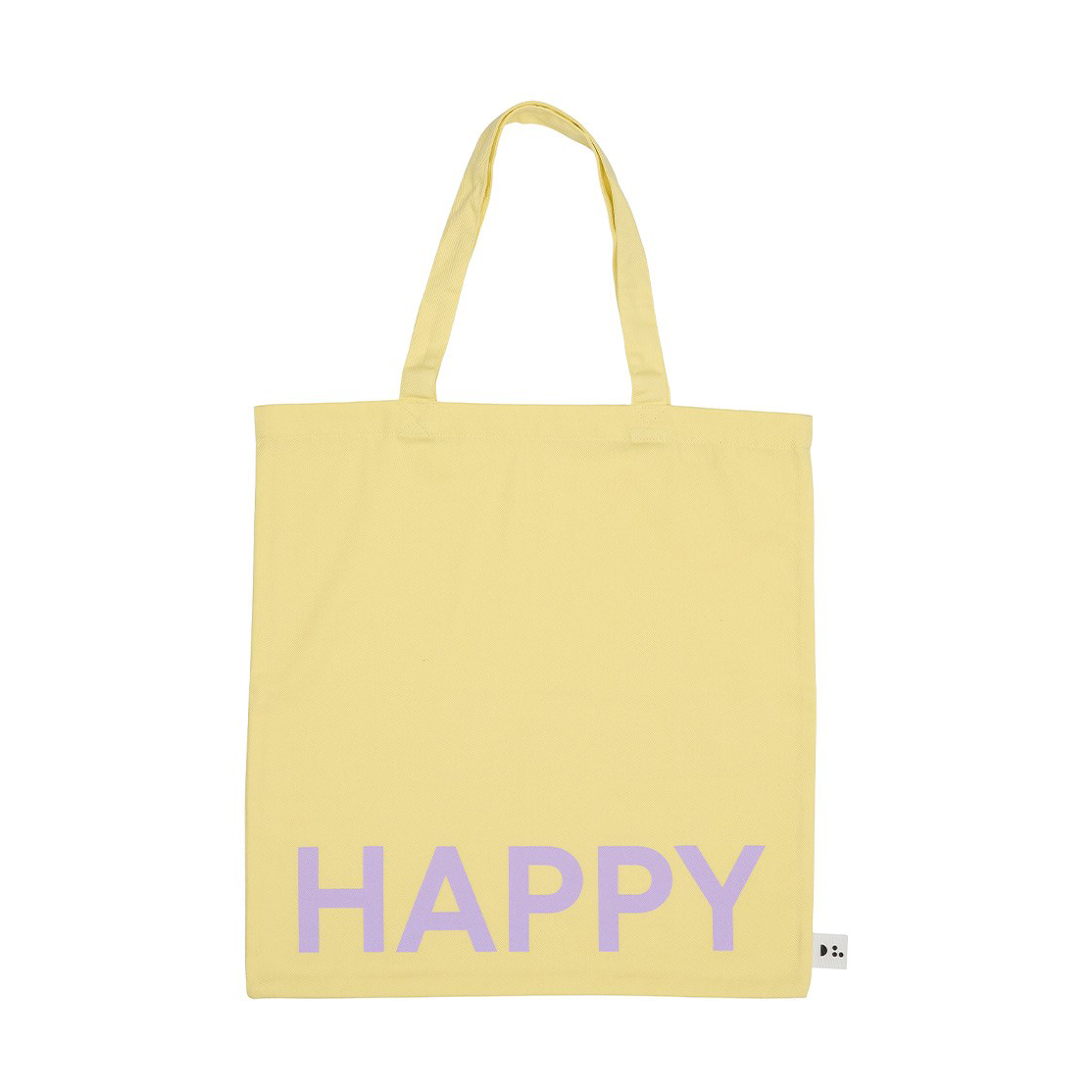 Design Letters Design Letters Tote bag -laukku Yellow-pink