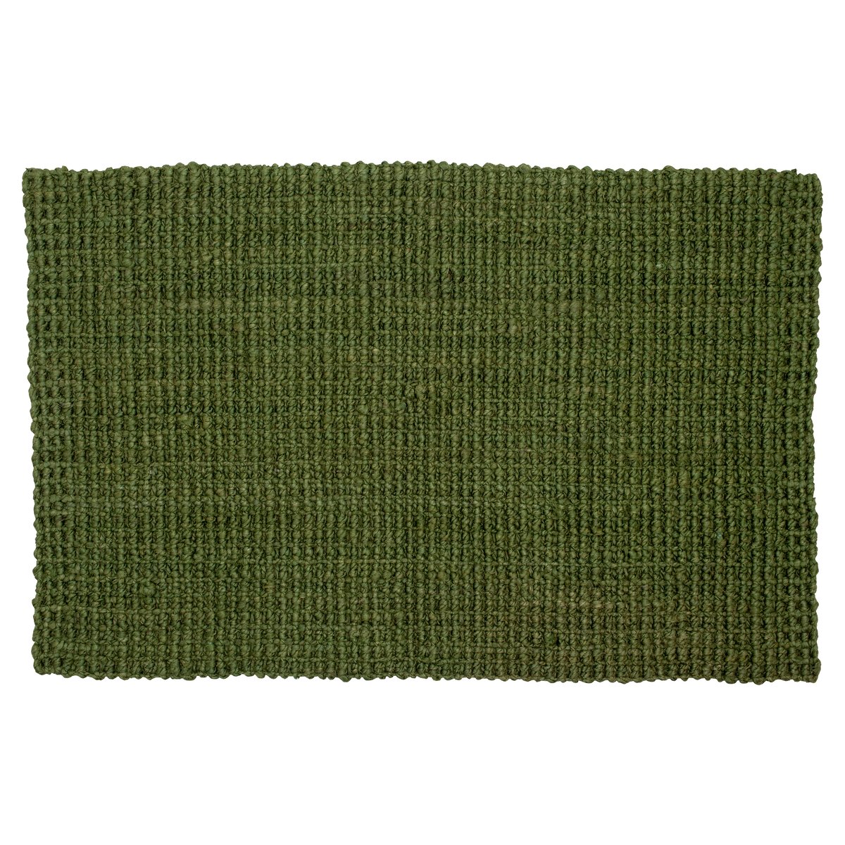 Dixie Jute ovimatto dark green 60 x 90 cm