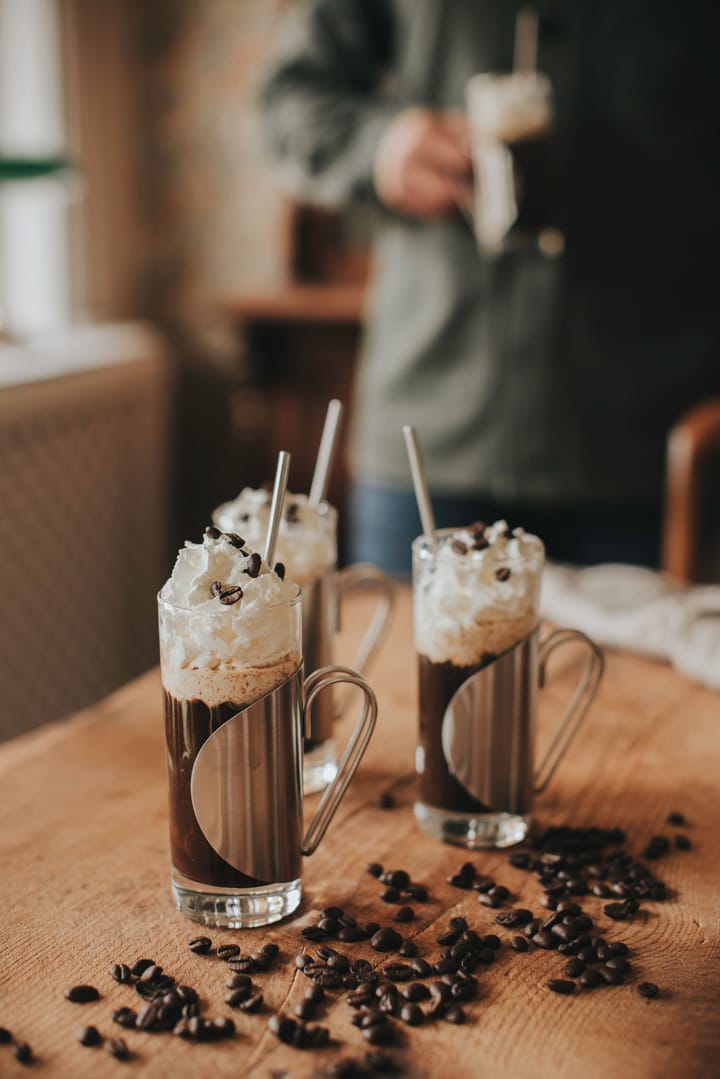 Darry irish coffee setti, Lasi-ruostumaton teräs Dorre