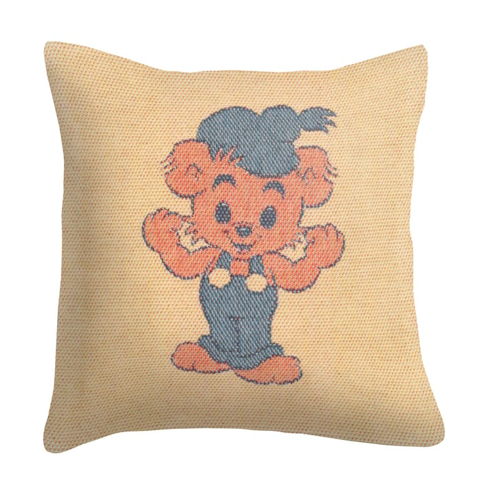 Bamse tyynynpäällinen 40x40 cm, Keltainen Ekelund Linneväveri