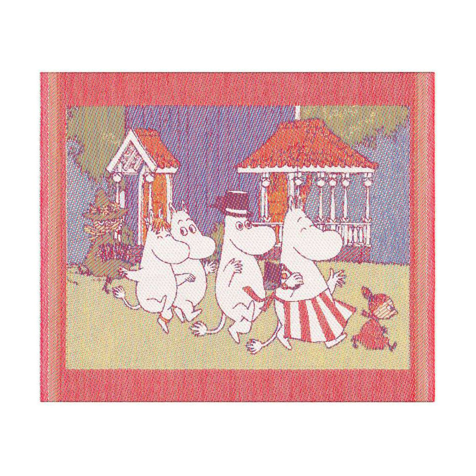 Ekelund Linneväveri Moomin house astiapyyhe 25×30 cm Multi