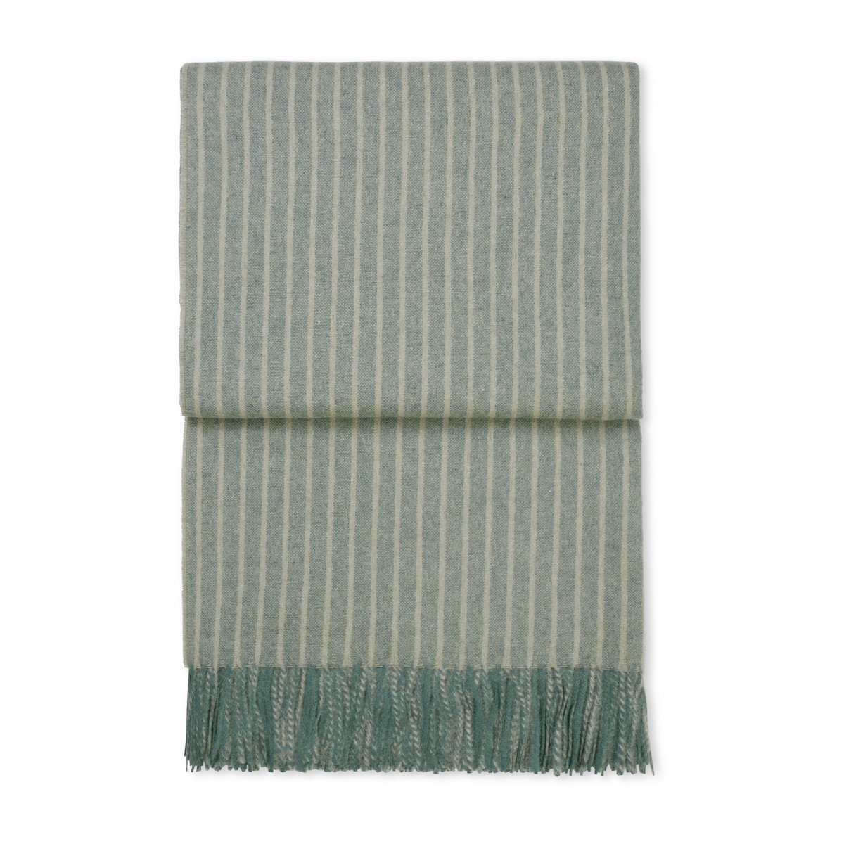 Elvang Denmark Stripes huopa 130 x 200 cm Green