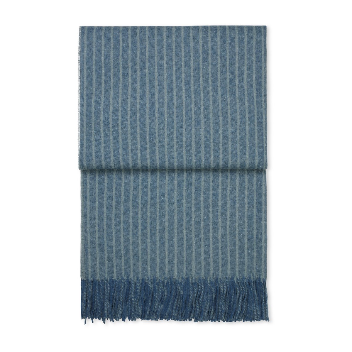 Elvang Denmark Stripes huopa 130 x 200 cm Mirage blue