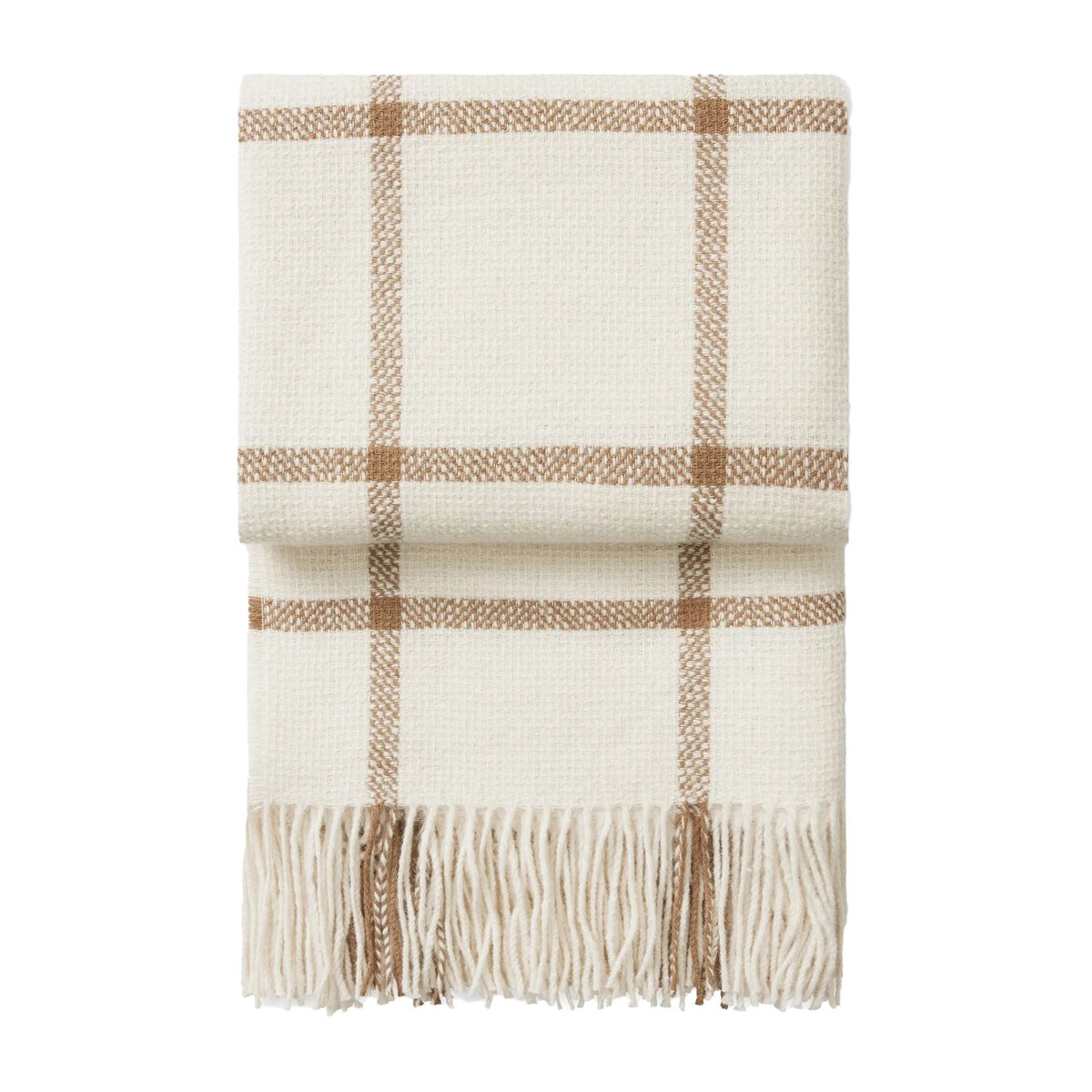 Elvang Denmark Tartan viltti 130 x 190 cm Ivory