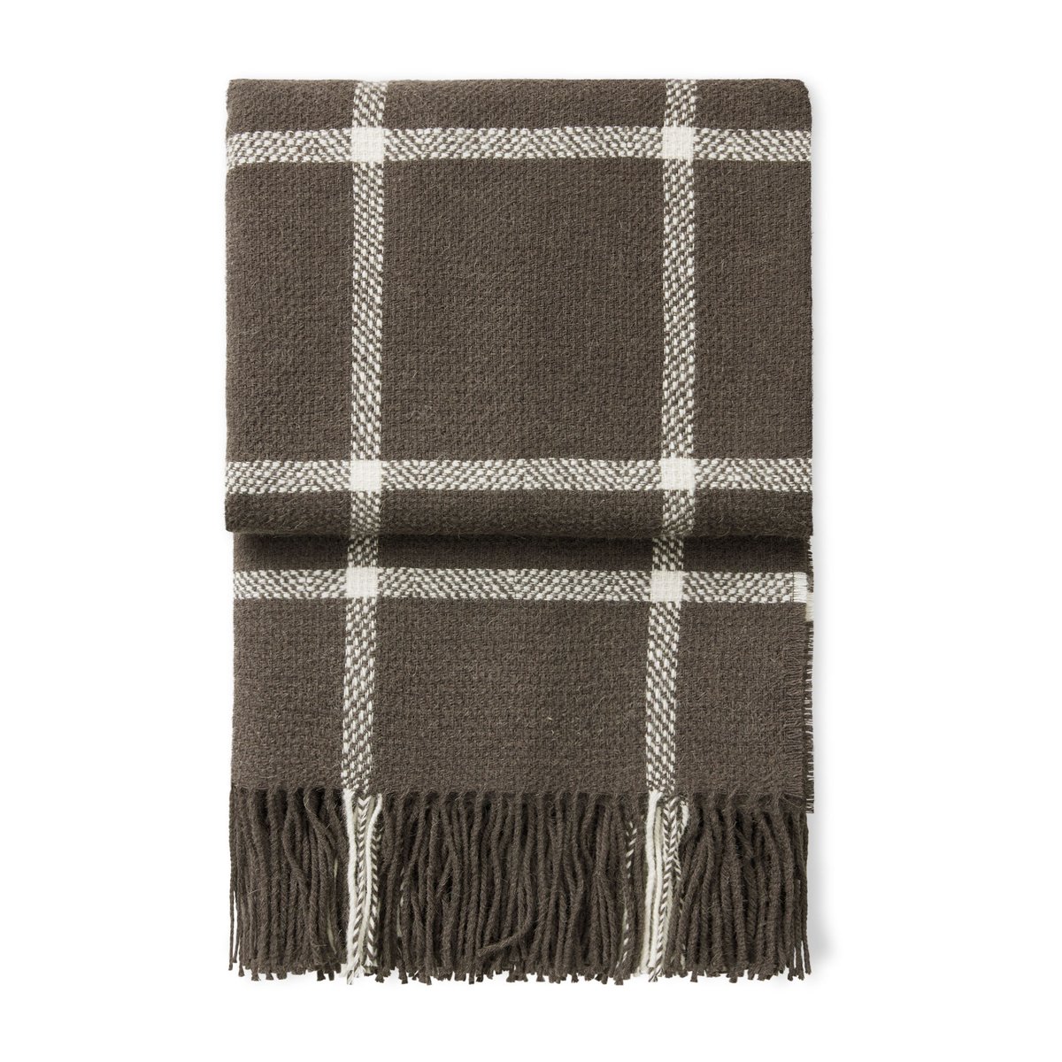 Elvang Denmark Tartan viltti 130 x 190 cm Mocca