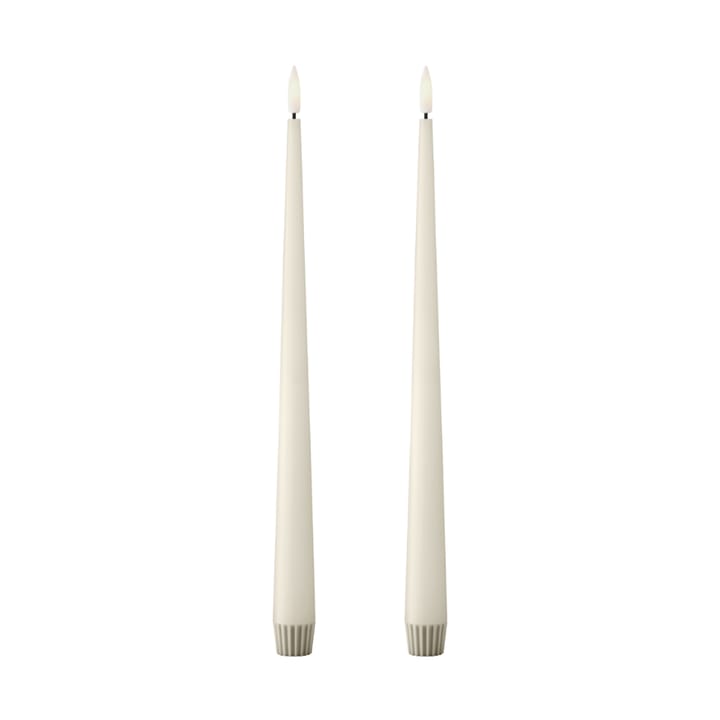 ester & erik kruunukynttilä LED 30 cm 2 kpl - 06 Ivory - Ester & erik