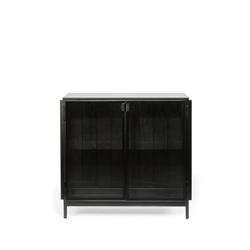 Ethnicraft Anders sideboard Musta 2 lasiovea metalli