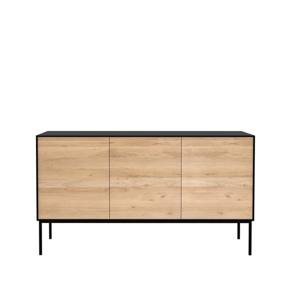 Ethnicraft Blackbird sideboard Musta tammi 3 ovea