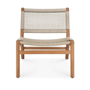 Jack outdoor lounge-nojatuoli tiikki - Beige - Ethnicraft