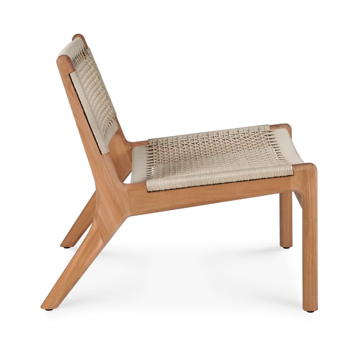 Jack outdoor lounge-nojatuoli tiikki, Beige Ethnicraft