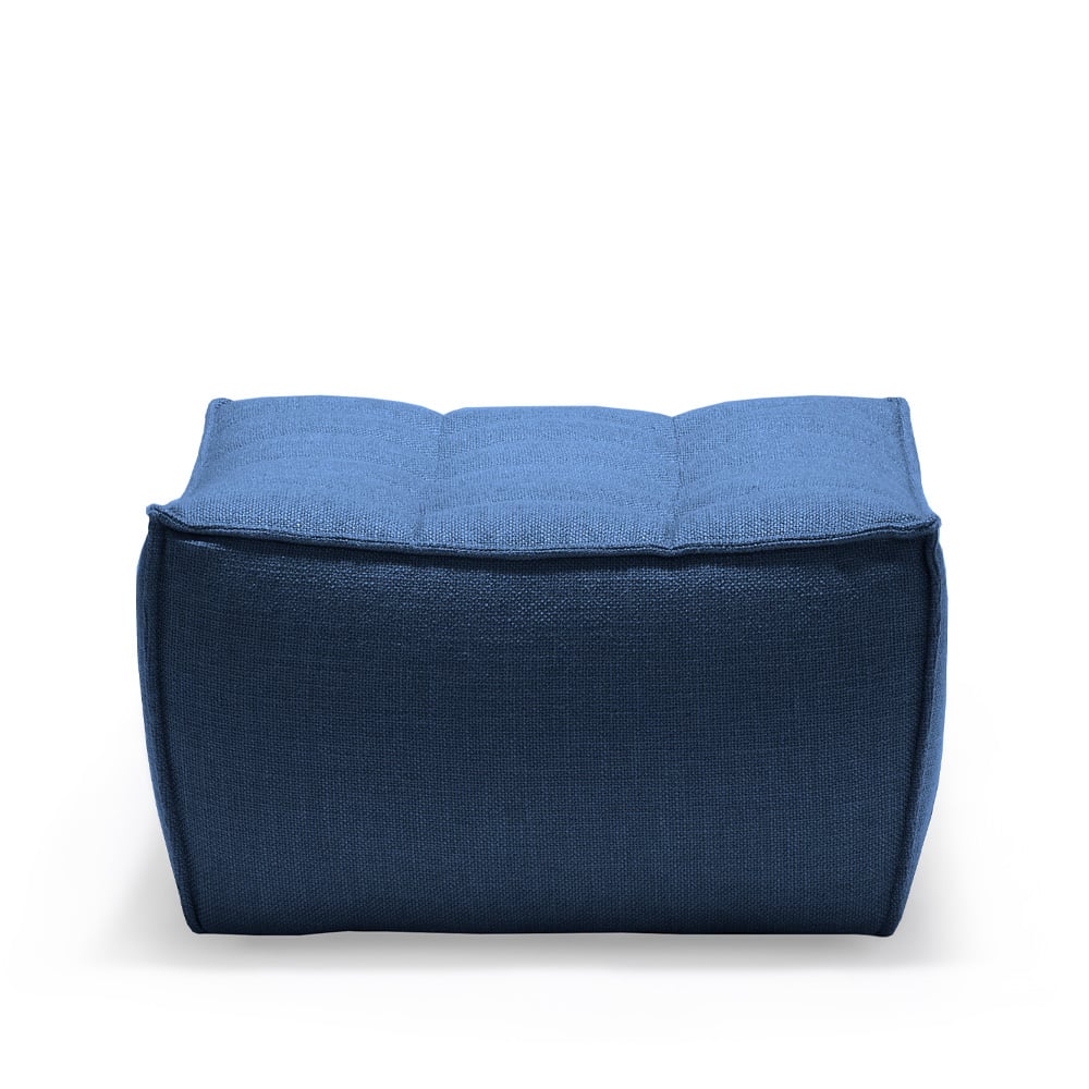 Ethnicraft N701 jalkarahi 70×70 cm Blue