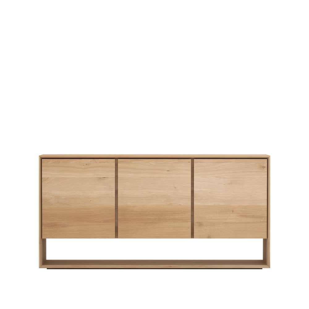 Ethnicraft Nordic sideboard Vahaöljytty tammi 3 ovea