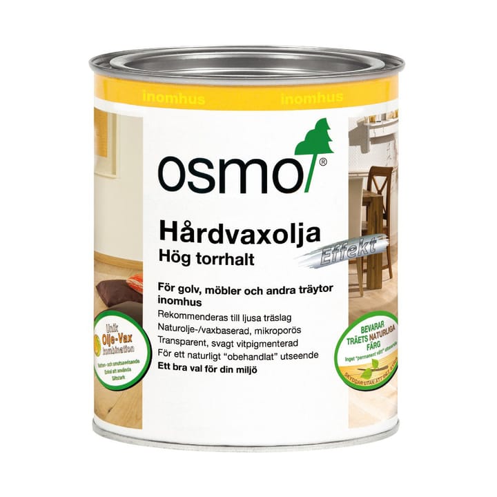 Osmo kovavahaöljy tammelle, Valkoinen 750 ml Ethnicraft